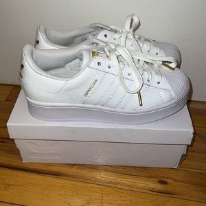 NWT Adidas Superstar Bold Sneakers. 6.5 but fits like 7.5